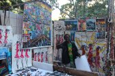 Green Market Square- Samuel, a painter from Zimbabwe
